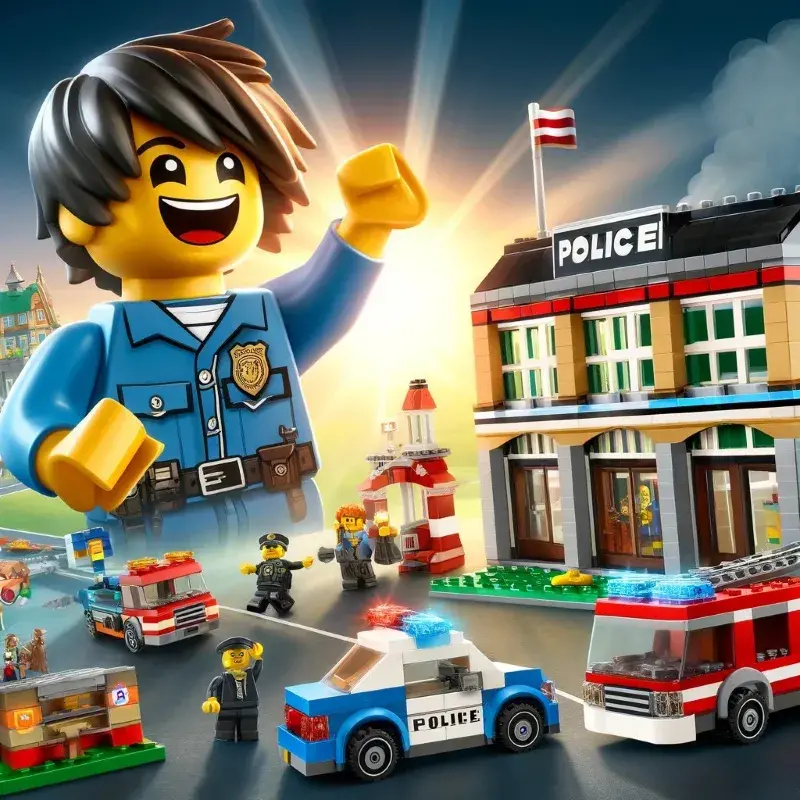 Najlepsze zestawy LEGO City dla początkujących budowniczych